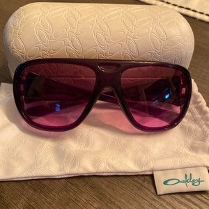 Oakley Correspondent Purple Sunglasses - Womens